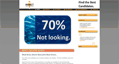 Desktop Screenshot of impactexecsearch.net
